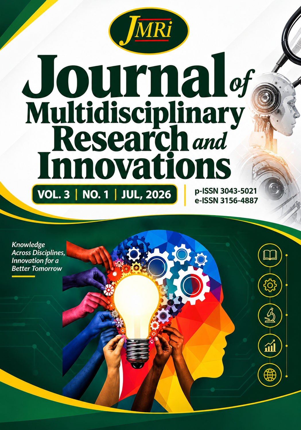 Volume 3, Issue 1 front cover